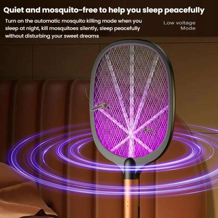 Rechargeable Protection Mosquito Swat 2 In 1 Mosquito Killer Light(Orange)