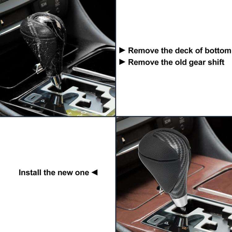 For Toyota / Lexus Thread 8mm Universal Car Auto Shift Shifter Handball, Style: Without Hole(Carb...