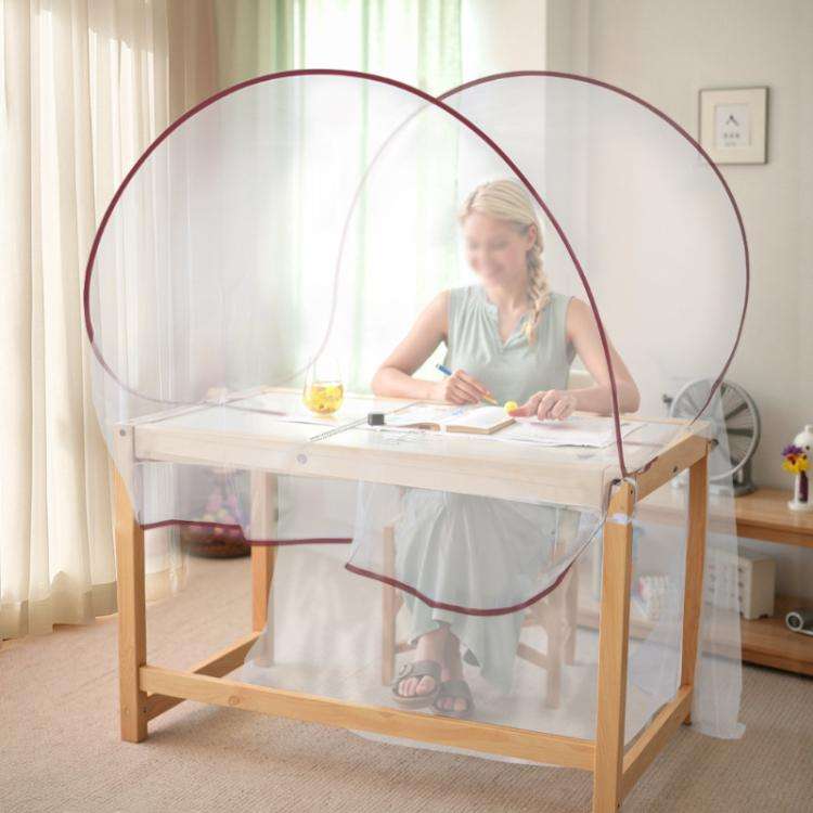 Portable Outdoor Camping Mosquito Net Foldable Bunk Mesh Net Desktop Anti-Bite Mosquito Tent for ...