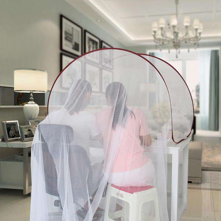 Portable Outdoor Camping Mosquito Net Foldable Bunk Mesh Net Desktop Anti-Bite Mosquito Tent for ...