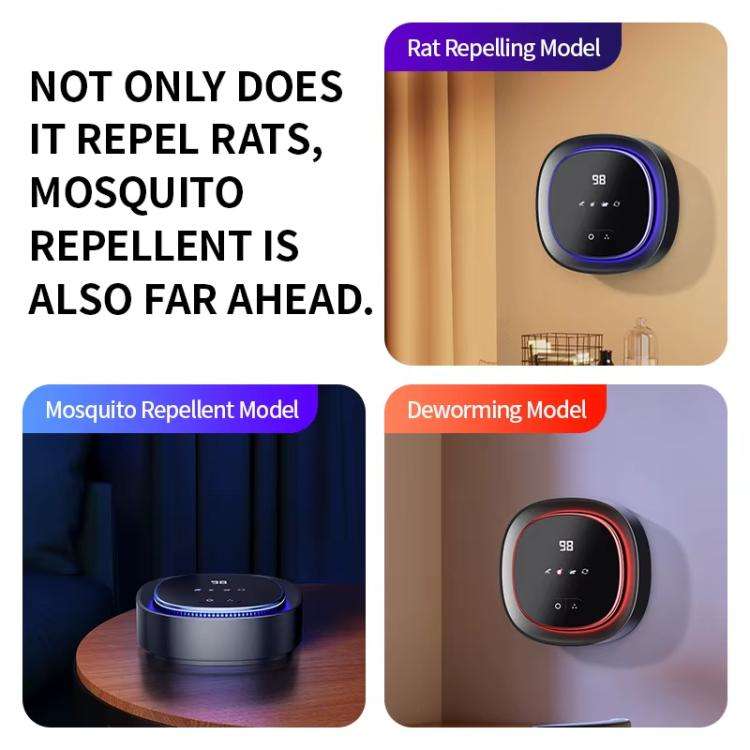 R1 Ultrasonic + Optical Drive Dual Mouse Repellent Home Mosquito Repellent, Spec: USB Plug-in