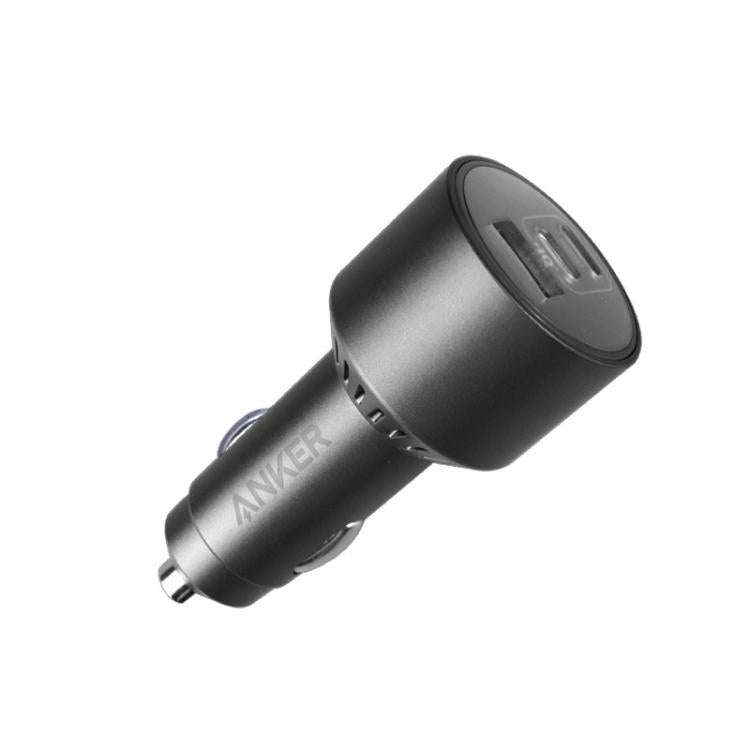 ANKER A2737 167.5W Dual Type-C+UAB-A 3 Ports Car Charger Cell Phone PD Fast Charger(Siver Gray)