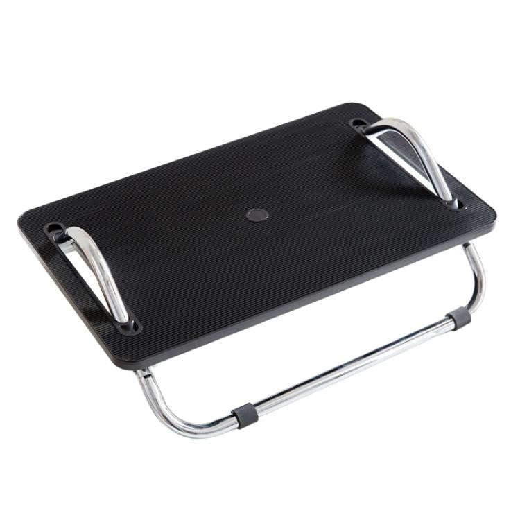 Adjustable Under Desk Foot Rest  for Office Ergonomics, Anti-Cross Leg Design Foot Stool(Black)