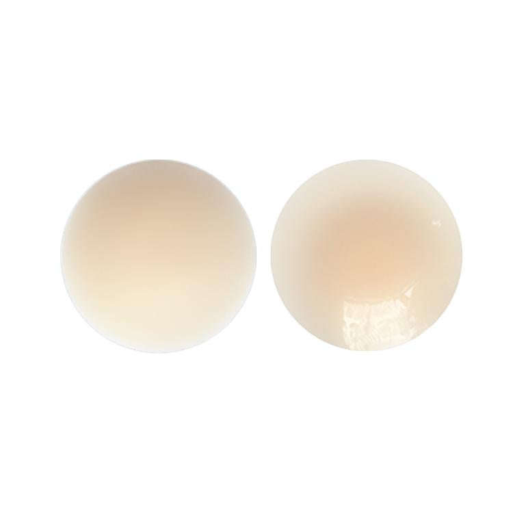 Ultra-thin Invisible Anti-bump Silicone Breast Stickers, Size: 8cm(Fair skin)