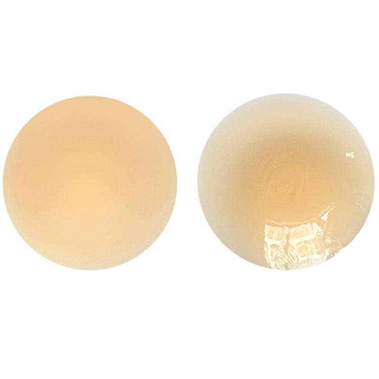 Ultra-thin Invisible Anti-bump Silicone Breast Stickers, Size: 13cm(Natural skin)