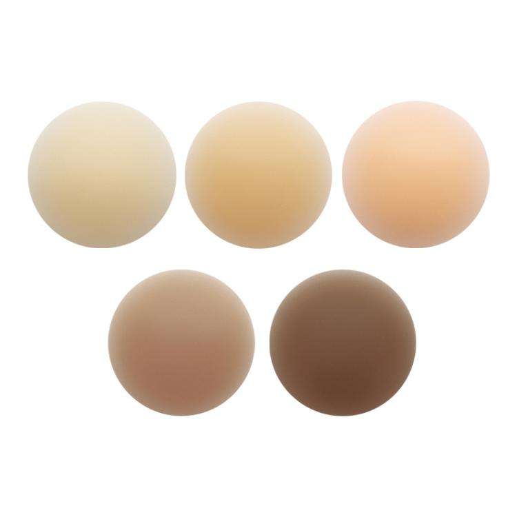 Ultra-thin Invisible Anti-bump Silicone Breast Stickers, Size: 10cm(Wheat skin)