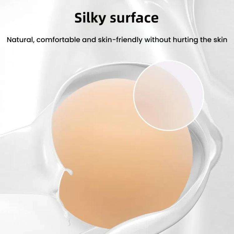 Ultra-thin Invisible Anti-bump Silicone Breast Stickers, Size: 10cm(Wheat skin)