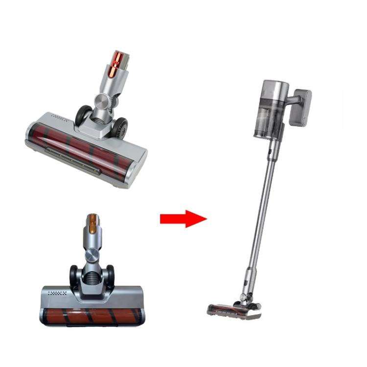For UWANT V100 / V200 Vacuum Cleaner Soft Roller Brush Head Attachment Replacement(Orange Button)