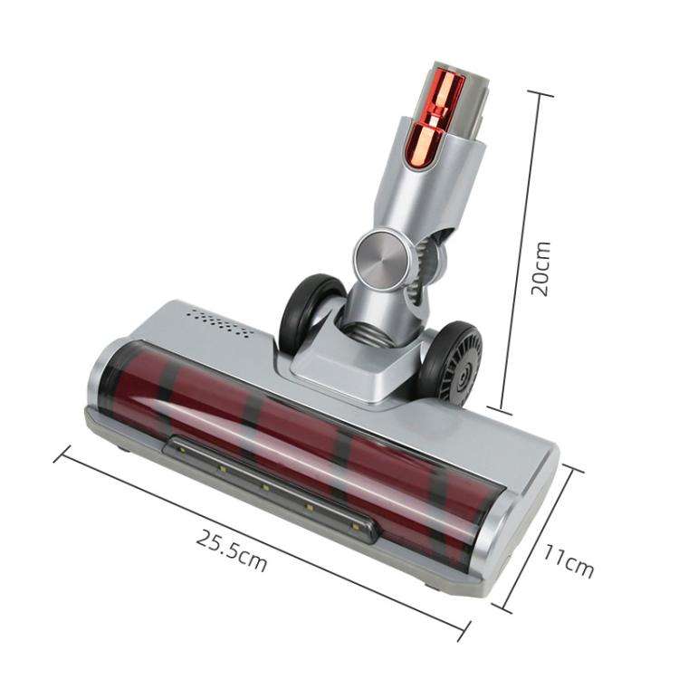 For UWANT V100 / V200 Vacuum Cleaner Soft Roller Brush Head Attachment Replacement(Orange Button)