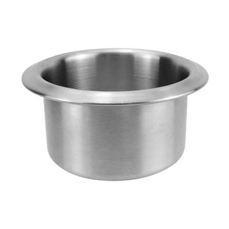Car Yacht Stainless Steel Modified Cup Holder, Size: B Type 201 Curled Edge 55MM