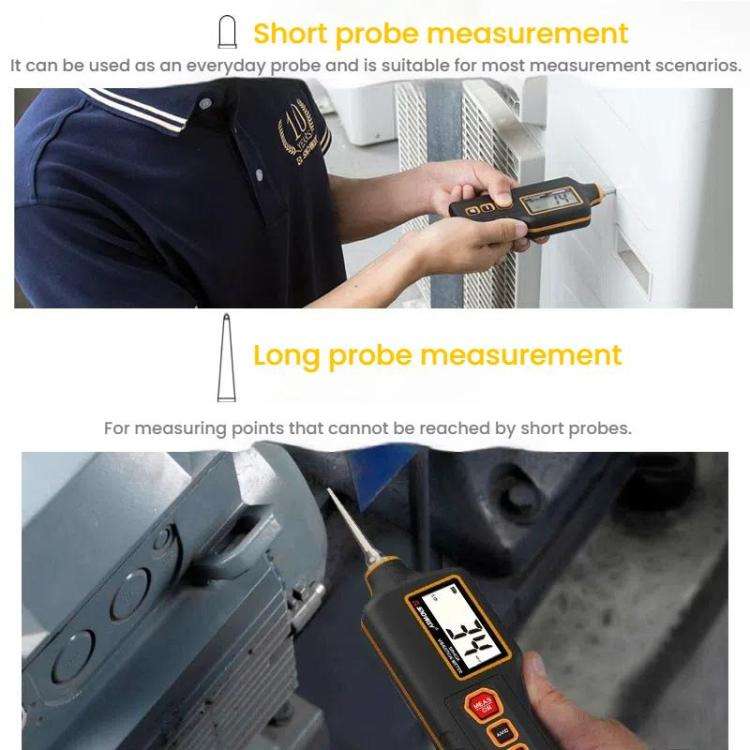 SNDWAY SW-63A Digital Vibrometer Motor Fault Detector Mechanical Vibration Measurement