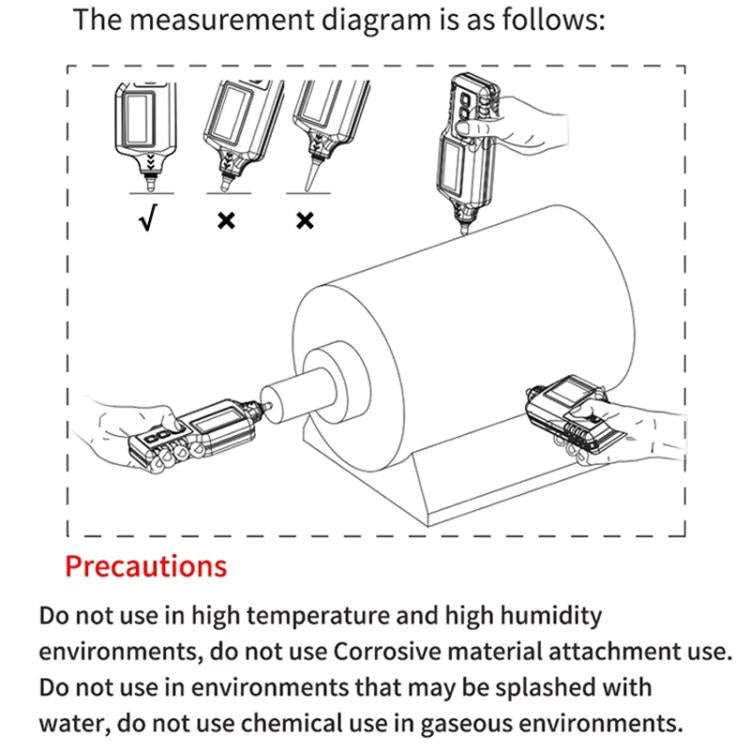SNDWAY SW-63A Digital Vibrometer Motor Fault Detector Mechanical Vibration Measurement