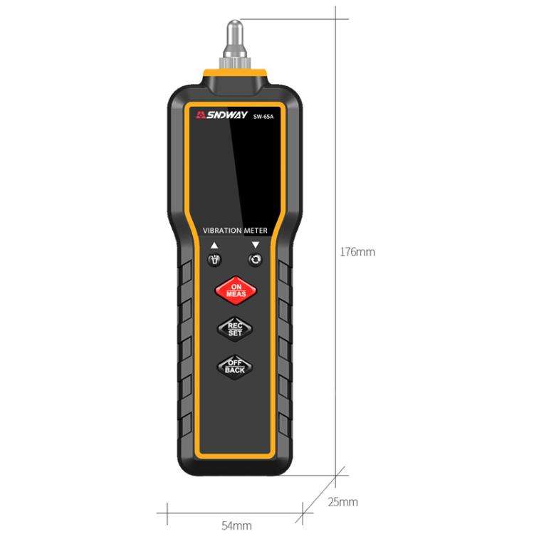 SNDWAY SW-65A Digital Vibrometer Motor Fault Vibration Detector Vibration Pen