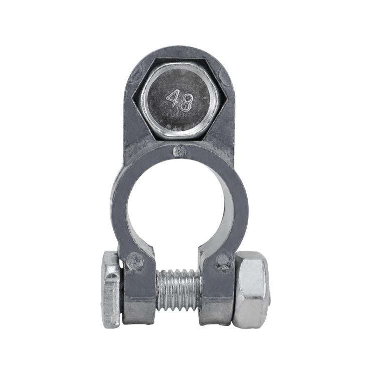 M8 RV Yacht Battery Zinc Alloy Battery Terminal Wiring Clip, Specification: 2x3/8 inch With Brush