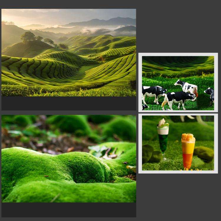 57 x 87cm Double-sided 3D Forest Photography Background Paper Photography Props(07)