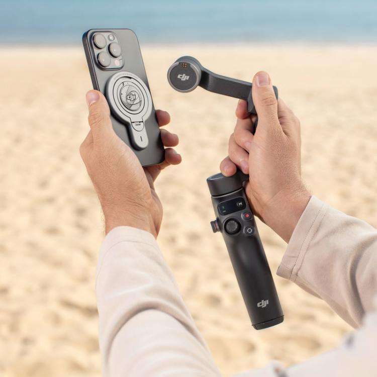 Original DJI OM Magnetic Quick-Release Mount for iPhone Users