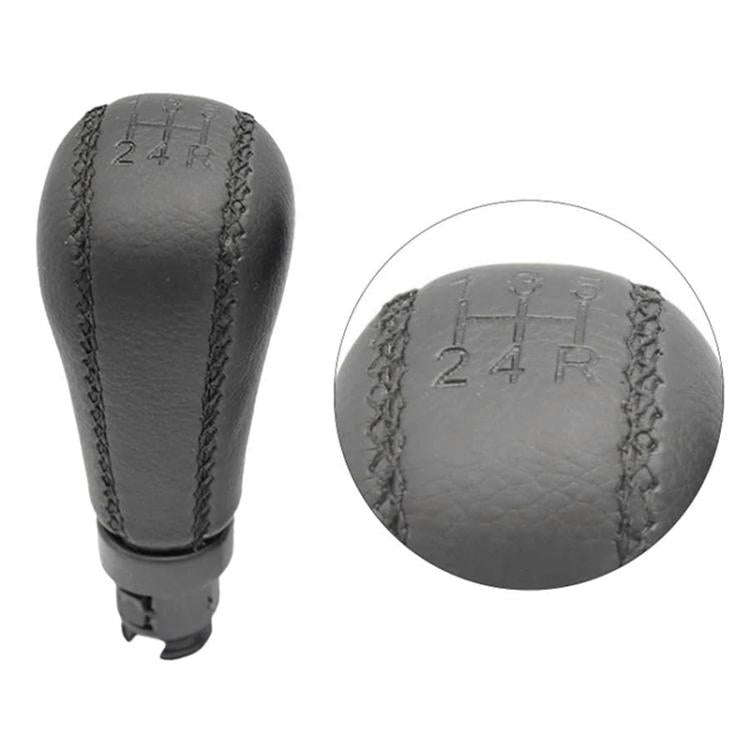 For Volvo S60 / S80 / V70 II / XC70 II Car Gear Knob Shift Hand Ball, Size: 6 Speed(Black Leather)