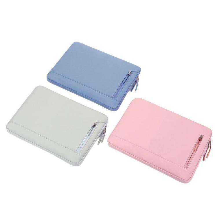 Universal For 14/14.6 inch Laptop Bag Women Portable Computer Bag For IPad Protective Case (Beige)