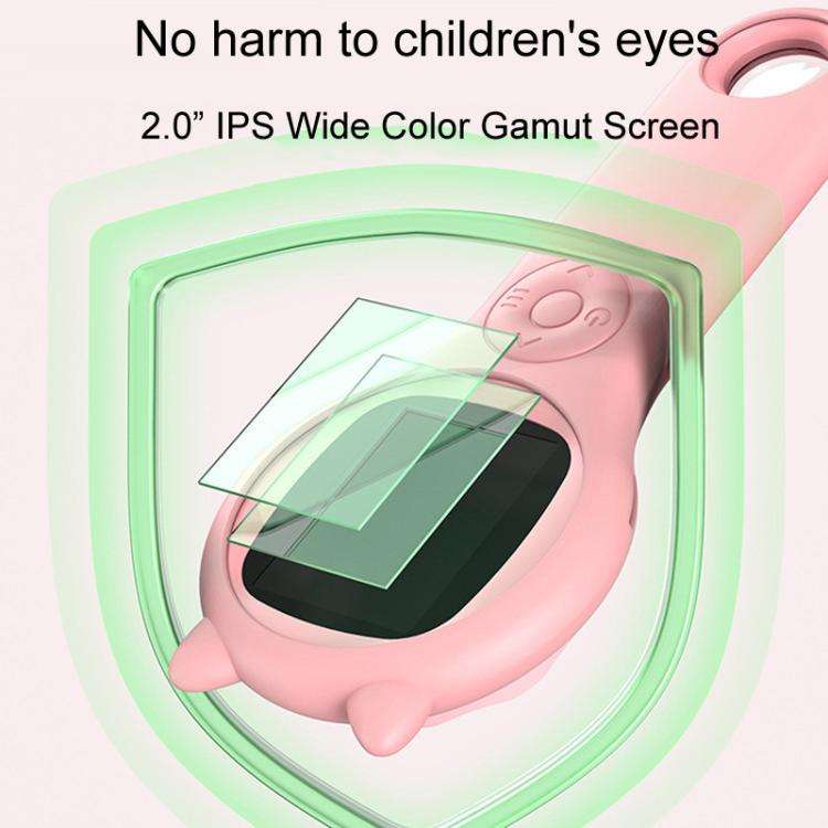 Children Science Experiment Set Microscope Toys(Pink)