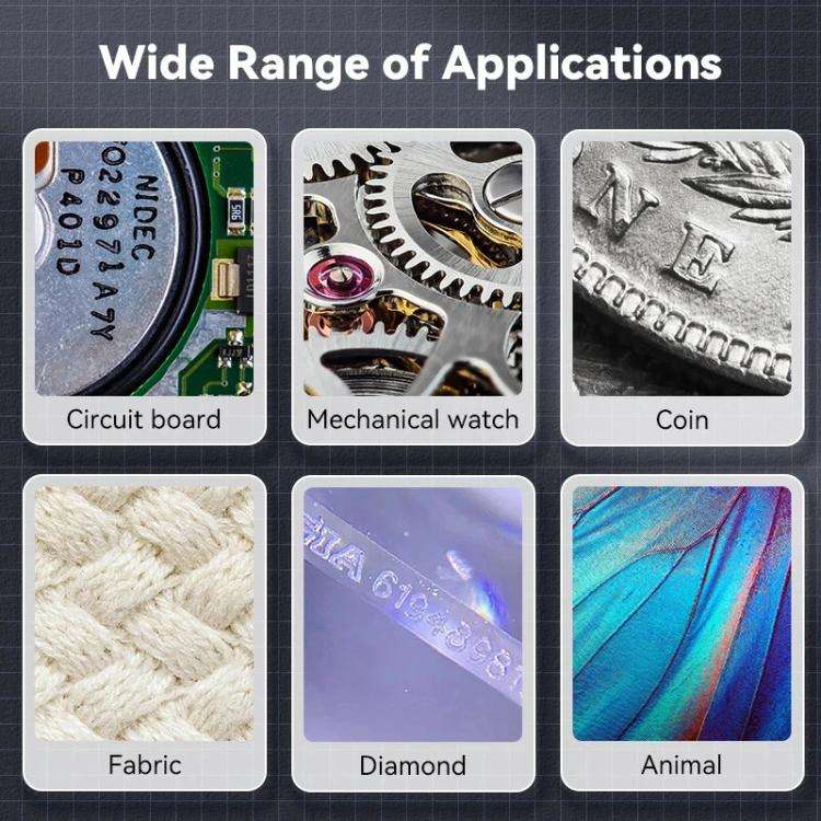 Portable Inspection Jewelry Painting Repair Optical Microscope Mini Primary Secondary Students Ex...