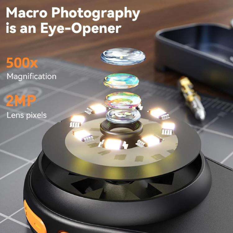 Portable Inspection Jewelry Painting Repair Optical Microscope Mini Primary Secondary Students Ex...