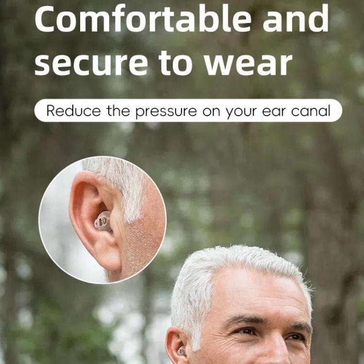 Elderly Hearing Aids Invisible Sound Amplifier Noise Reduction Collector With Digital Display Cha...