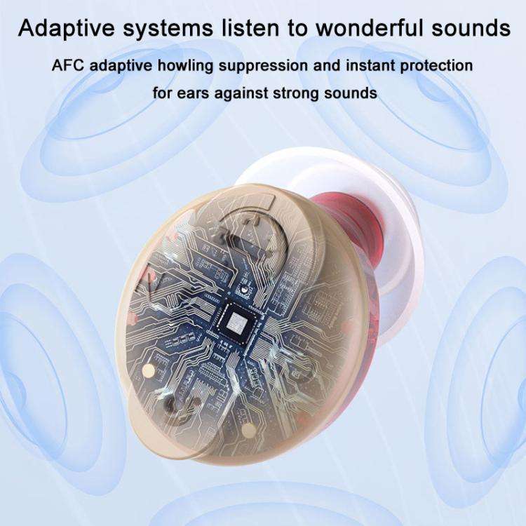 Elderly Hearing Aids Invisible Sound Amplifier Noise Reduction Collector With Digital Display Cha...