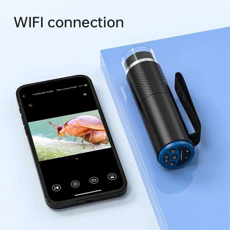 High Definition Beauty Hair Inspection Portable Digital Microscope(320 White)