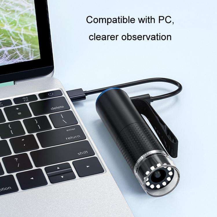 High Definition Beauty Hair Inspection Portable Digital Microscope(320 White)