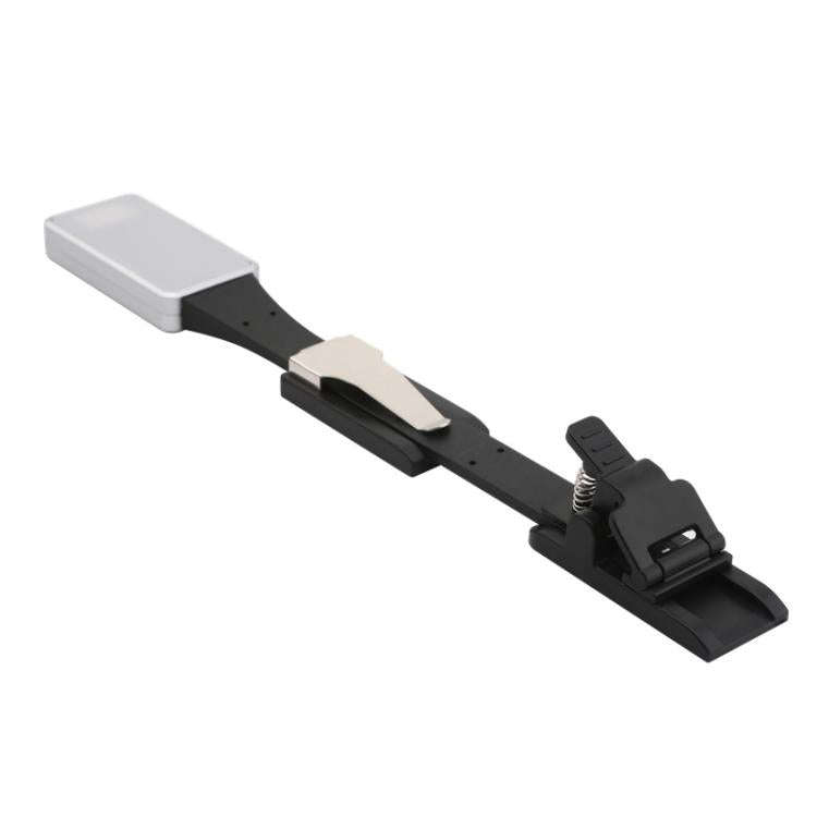 Portable Clip Book Lamp Mini Desk Lamp Learning Reading Rechargeable Clip Bookmark Light(Magnetic...