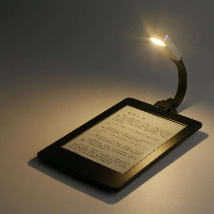 Portable Clip Book Lamp Mini Desk Lamp Learning Reading Rechargeable Clip Bookmark Light(Magnetic...