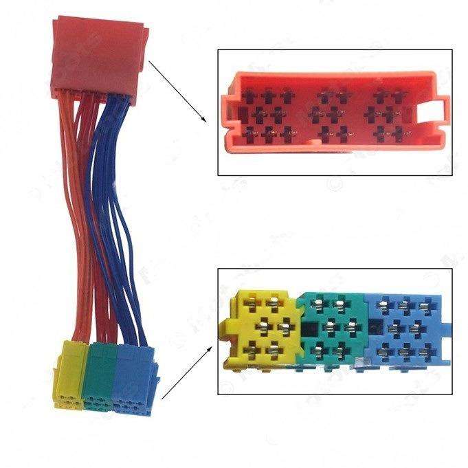 For Audi/Volkswagen/SEAT Disc Box Conversion Male Female Extension Cable