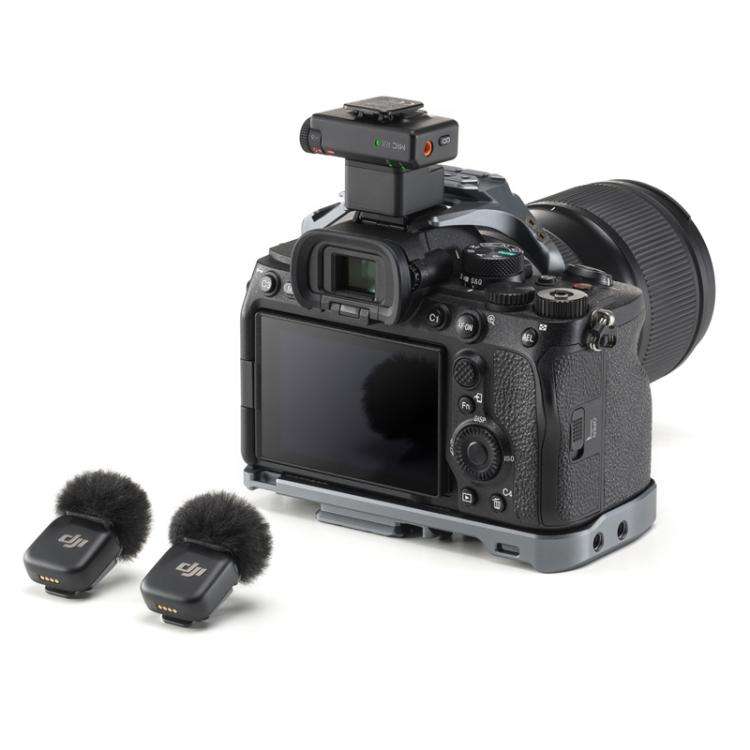 Original DJI Mic Series Camera Adapter For DJI Mic Mini Receiver Connect to a Sony Camera MI Hot ...