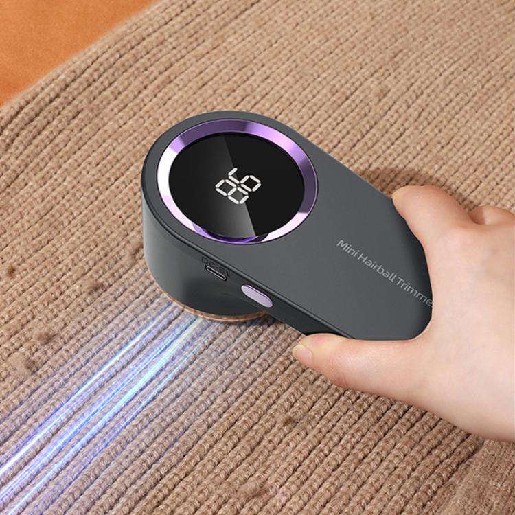 009 Smart Digital Display Portable Hair Ball Trimmer(White)