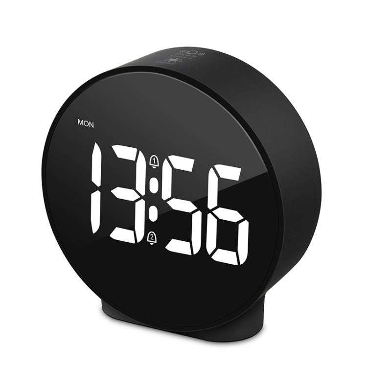 EDUP EH-8816 Simple Digital Electronic Clock Night Light Battery Plug-in Dual Power Mode Alarm Cl...