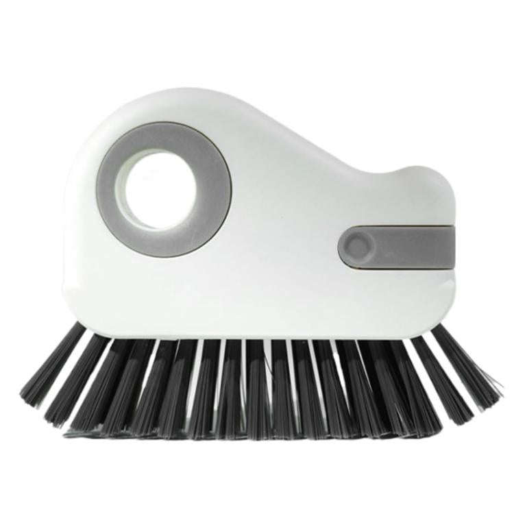 2-in-1 Detachable Window Sill Gap Brush Groove Cleaning Brush(Gray)