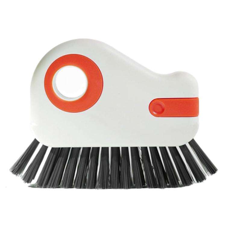 2-in-1 Detachable Window Sill Gap Brush Groove Cleaning Brush(Orange)