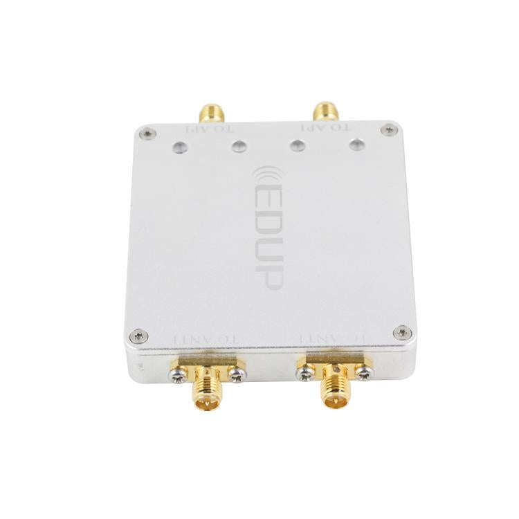 EDUP EP-AB025 5.8G+5.8G WiFi Signal Amplifier Remote Control Dual Channel 4W Expander