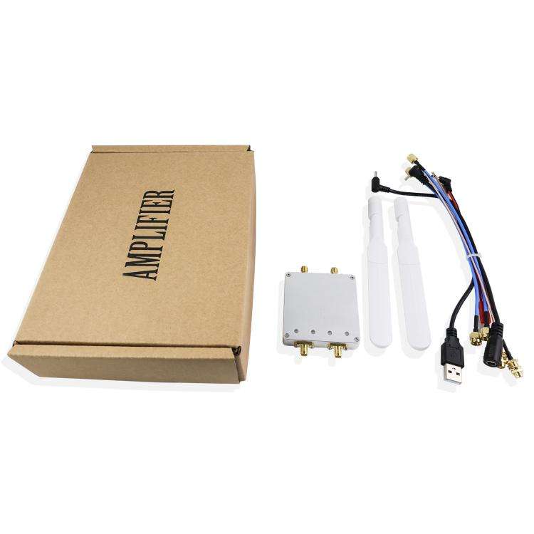 EDUP EP-AB025 5.8G+5.8G WiFi Signal Amplifier Remote Control Dual Channel 4W Expander