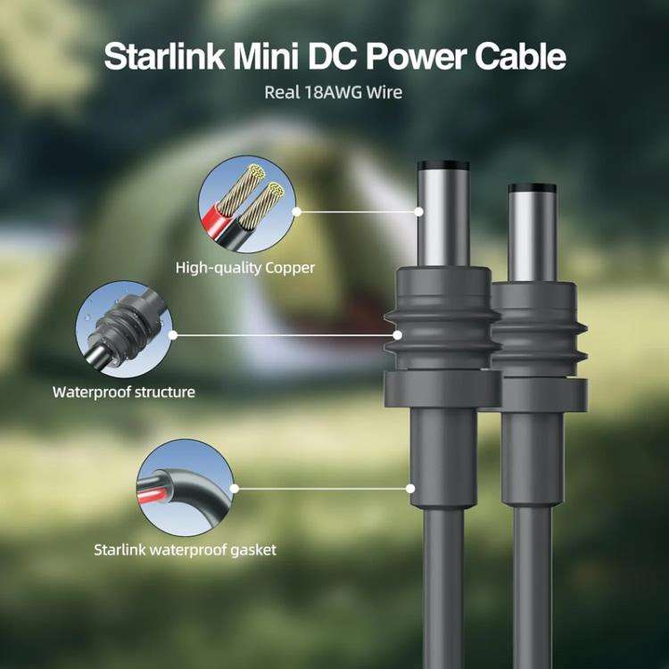 EDUP EP-SK0098 5m Mini 5.5 X 2.1mm DC To DC Power Cable
