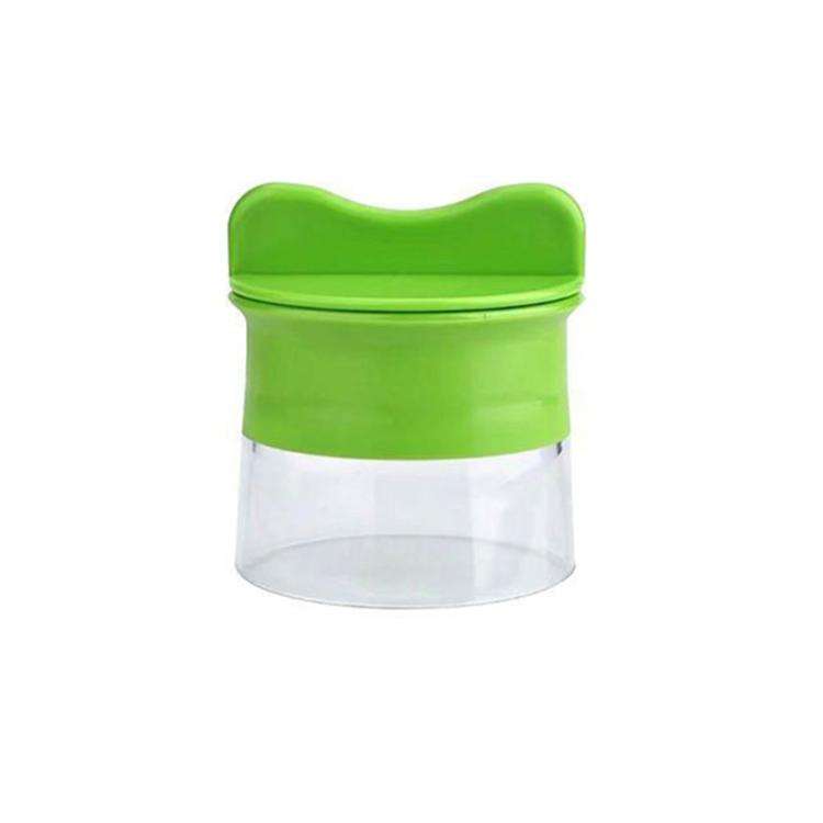 Handheld Cylindrical Vegetable Spiral Grater Multifunctional Kitchen Shredder(Green)