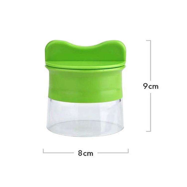 Handheld Cylindrical Vegetable Spiral Grater Multifunctional Kitchen Shredder(Green)