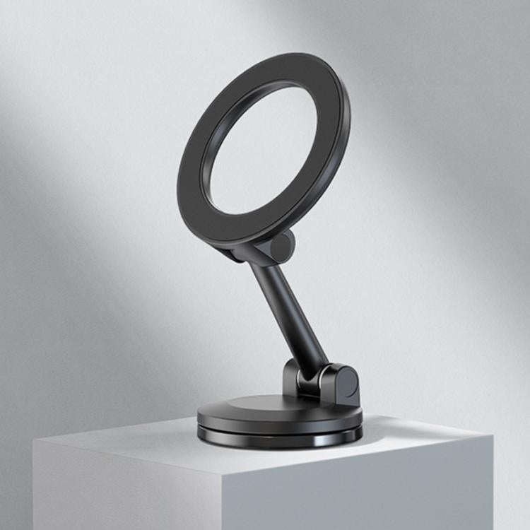 Magnetic Folding Car Mobile Phone Navigation Holder(Black)