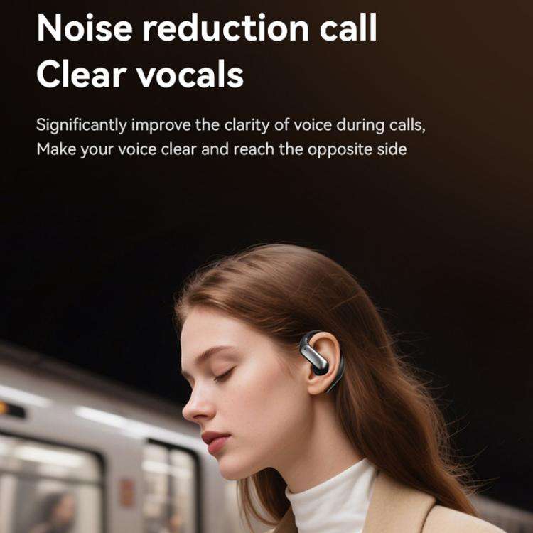 M127 AI Smart Translation Bluetooth Earphones(Silver Gray)