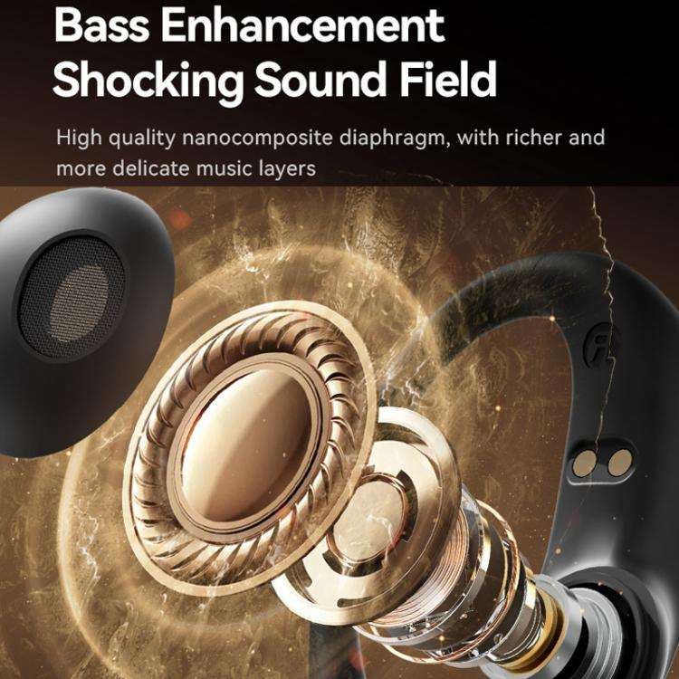 M127 AI Smart Translation Bluetooth Earphones(Silver Gray)