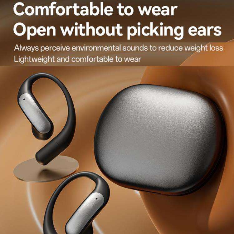 M127 AI Smart Translation Bluetooth Earphones(Silver Gray)