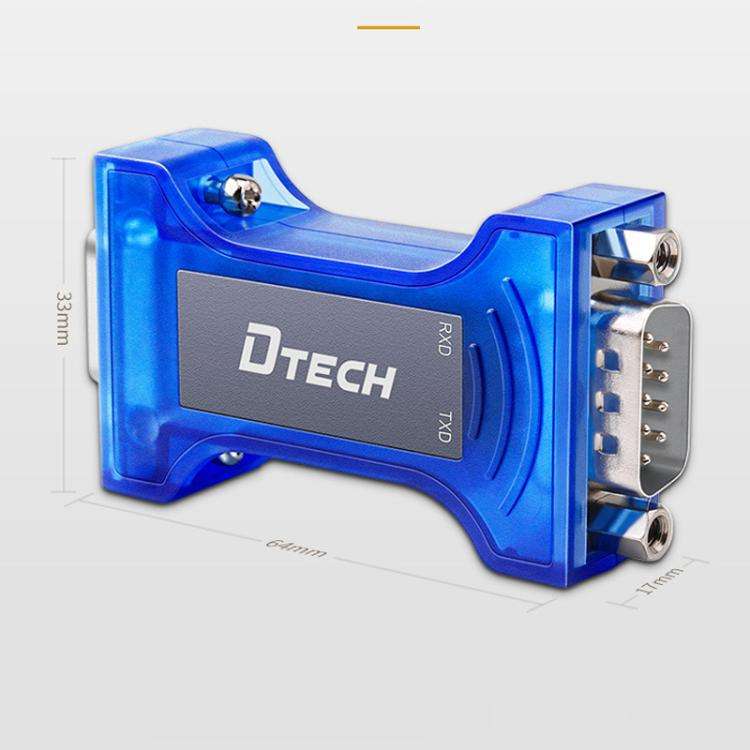 DTECH RS232 To RS485 Bi-Directional Converter With Surge & Transient Protection - Opto-Isolated P...