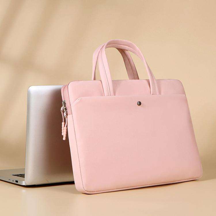 14-14.6inch Universal Laptop Bag Briefcase Women Multifunctional Shockproof Computer Bag, Color: ...