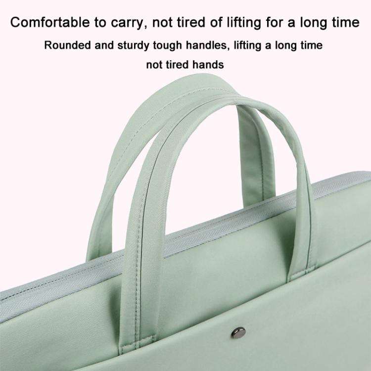 15-15.6inch Universal Laptop Bag Briefcase Multifunctional Shockproof Computer Bag, Color: Blue