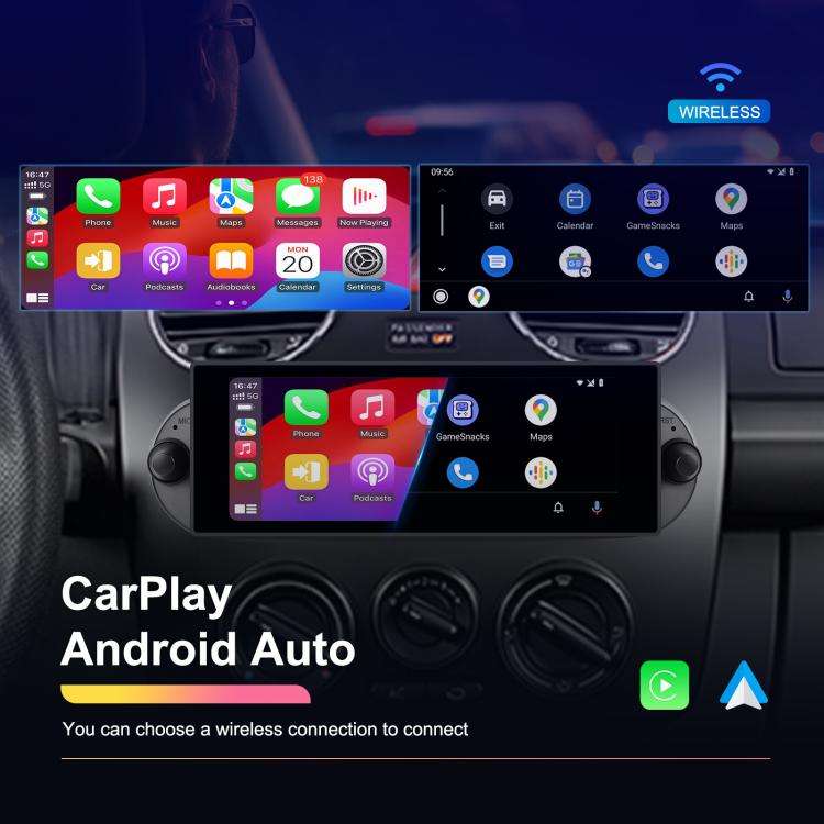 For Volkswagen Beetle 2002-2010 6.86 inch 2+64G Horizontal Screen Android Car Player, Spec: Stand...